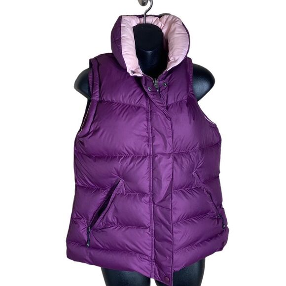 Nike 550 duck down and feather reversible puffer vest medium 8-10 Gorpcore - Picture 1 of 8